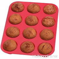 Top Rated Bellemain 12-Cup Non-Stick Muffin and Quiche Pan 100% Silicone  Nonstick  and Easy to Clean-Perfect for Mini Quiche and Pizza Muffins! - B00GOBDU24